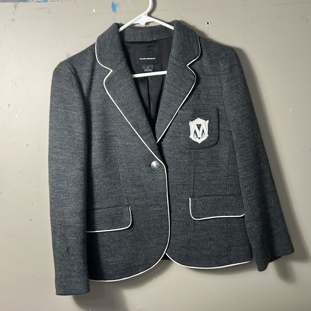 Dark grey blazer